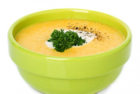 Pumpkin & Corn Soup
